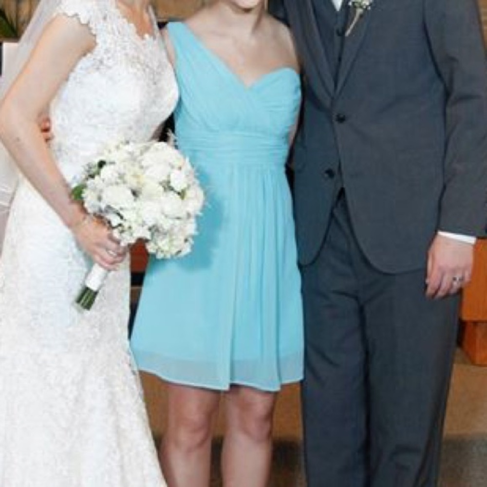 Beautiful light blue cocktail